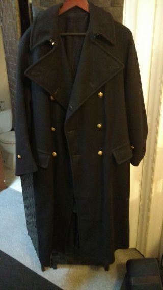 Rcmp Wool Trenchcoat Overcoat Royal Canadian Mounted Police