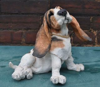 Large Size Country Artists A Breed Apart " Berty Bassett Hound " Dog 09843