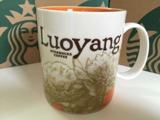 China 2015 Starbucks Coffee Collector Series City Mug Of Luoyang 16oz