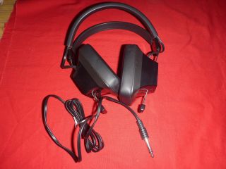 Vintage U.  S.  Government Headphones National Library Of Congress Serv.  For Blind