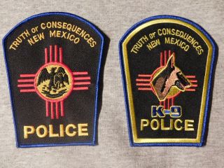 Mexico Police Patch 2 Patches