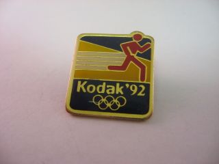 Vintage Collectible Pin: Kodak 1992 Olympics Running Man