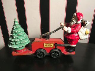 Lionel Mickey Mouse Santa/ Tree Hand Car