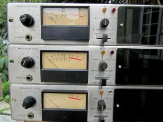 4 AMPEX AG - 440 vintage 4020260 - 02 pre - amp control units 1960s 1970s reel - to - reel 2