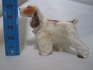 Vintage Japan Large Ceramic Porcelain Cocker Spaniel Dog Figurine Animal