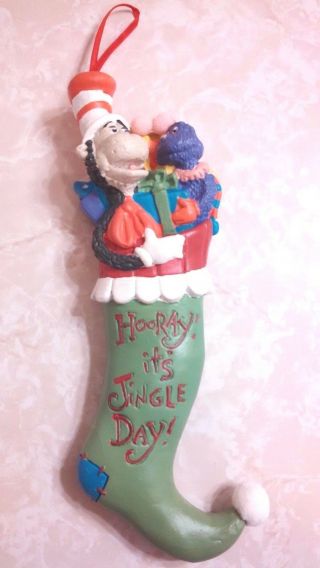 Dr.  Seuss Cat In The Hat And Whozit Ornament By Jim Henson 2