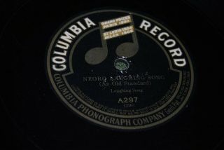 George W Johnson—laughing Song Columbia Record A297—1st Record African American