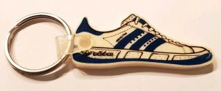 Vintage Adidas Grand Prix Shoe Trifoil On Back Rubber Keychain Key Chain