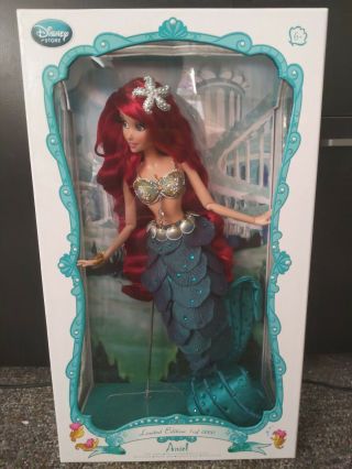 Disney Store Limited Edition Ariel The Little Mermaid 17 " Le Doll - Ariel Le Doll