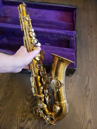 Vintage Conn Wonder II Chu Berry Alto Saxophone 3