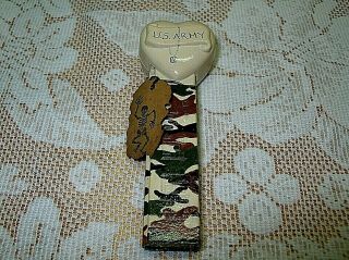 Us Army Home Made Pez Dispenser Camo Cool One Of A Kind
