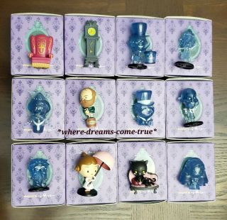 Disney The Haunted Mansion Cute Vinyl Figures Set Of 12 By Jerrod Maruyama