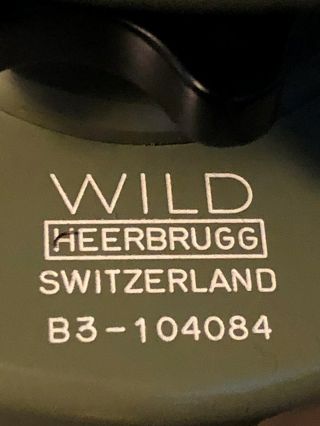Old Wild Heerbrugg Compass Theodolite B3 Swiss made Old Surveyor 2
