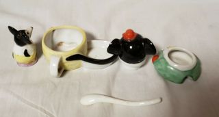 Vintage Mickey Mouse Condiment Salt & Pepper Shakers 2