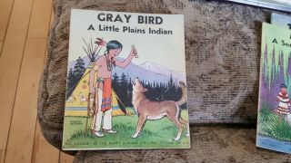 Gray Bird A Little Plains Indian Vintage Children 