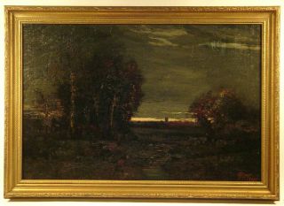 Landscape Painting,  American School,  Early 20th Century,  Hudson River Aafa