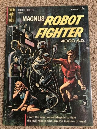 Magnus,  Robot Fighter 1 Gold Key 1963 - First App Of Magnus
