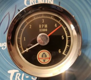 Vintage 1965 1966 Ford Shelby Mustang 6000 Rpm Faria Tachometer Cobra