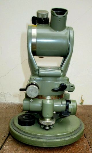 Wild/Heerbrugg (Swiss) G10 Military Theodolite Fire Control Aiming Device,  NR 2