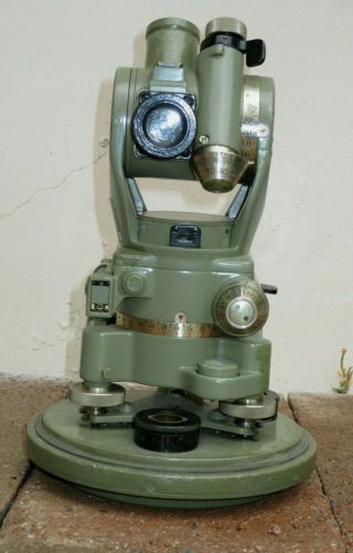Wild/Heerbrugg (Swiss) G10 Military Theodolite Fire Control Aiming Device,  NR 3
