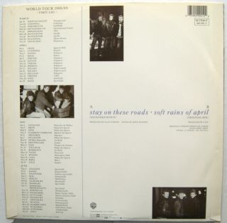 A - HA Stay On These Roads 1988 UK Only 12 