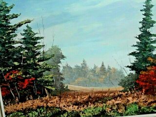 Richard Karon,  Landscape Painting,  Muskoka Artist,  Canadian Artist 1928 - 1987