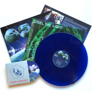 Q5 - Steel The Light Lp Ltd 100 Blue Vinyl Double Cover Bonus Cd Last Copies