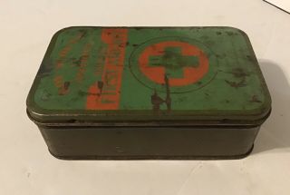 Vintage Boy Scouts Of America First Aid Kit 1950’s With Accessories 3
