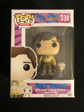 Funko Pop Movies 330 Willy Wonka And The Chocolate Factory Mike Teevee