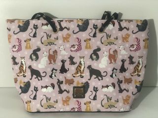 Disney Dooney And Bourke Cats Tote Nwt