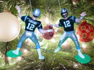 Kerry Collins Carolina Panthers Football Nfl Ornament Christmas Jersey Nike Vtg