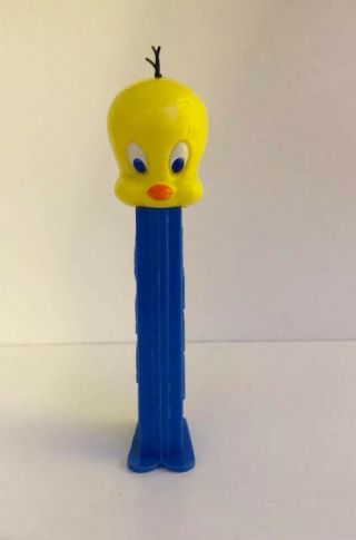 Vintage Tweety Bird Pez Dispenser W/ Feet Seinfeld