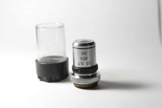 Lomo Microscope Objective Apo 60x 1.  0 0.  7 Oil Immersion Iris Mikroskop Rms