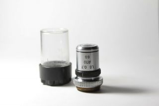 LOMO Microscope Objective APO 60x 1.  0 0.  7 Oil Immersion Iris Mikroskop RMS 2