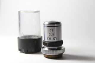 LOMO Microscope Objective APO 60x 1.  0 0.  7 Oil Immersion Iris Mikroskop RMS 3