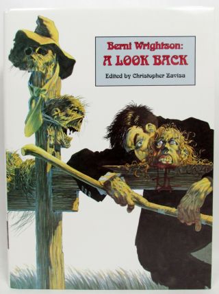 Signed Bernie Wrightson A Look Back,  Limited Edition 594/700,  Hardcover 1991