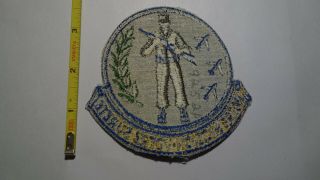 Extremely Rare 1950 ' s USAF 4038th Combat Defense Squadron Patch.  Rare 2