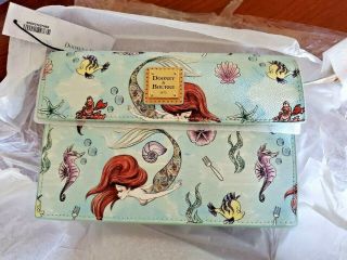 Disney Parks The Little Mermaid Princess Ariel Crossbody Bag By Dooney & Bourke