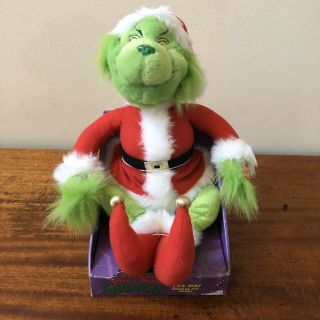 2000 How The Grinch Stole Christmas Animated Sing & Dance 14 " Grinch