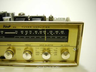 Vintage Tube Pilot 402 Stereophonic Tuner - Amplifier / 6BQ5 - - KT 3