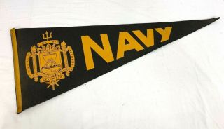 Vintage Us Naval Academy Pennant