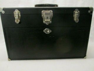 Vintage Gerstner Leatherette Machinist 7 drawer Tool Chest Box No Key 2