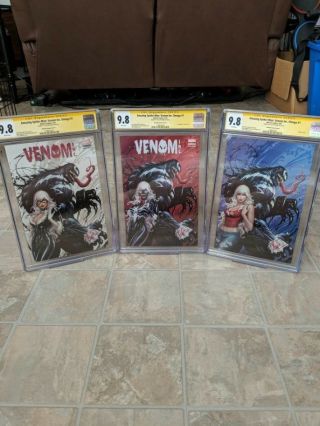Venom Inc.  Omega 1 Kirkham Variants A,  B,  & C