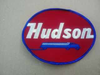 Vintage Hudson Oil Gas Trucker Embroidered Patch