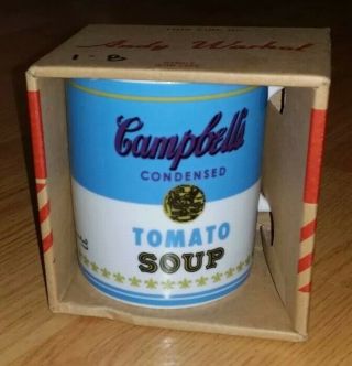 Andy Warhol Campbell’s Condensed Tomato Soup Ceramic Mug (1)