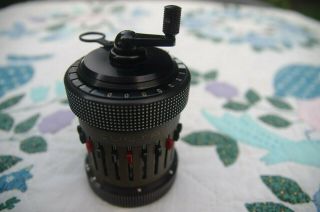 1960 Curta Calculator - Type Ii With Canister 514223