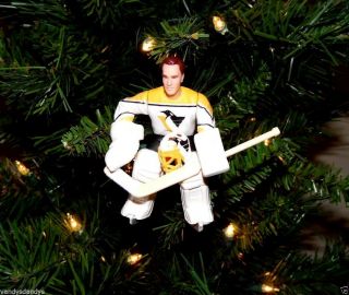 Tom Barrasso Pittsburgh Penguins Hockey Nhl Christmas Tree Ornament Holiday