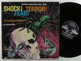 Frankie Stein & His Ghouls Monster Sounds And Dance Music Power Lp Vg,  ^