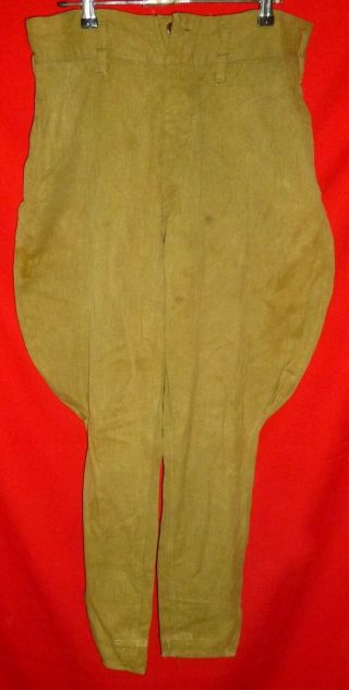 1955 Dated Russian Soviet Army Soldier Uniform Cotton Breeches Pants Ussr Sz 54