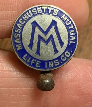Vintage Advertising Pencil Clip - Massachusetts Mutual Life Insurance Co - Metal